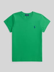 T-shirt z wyhaftowanym logo od Polo Ralph Lauren - 24