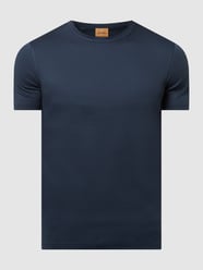 T-Shirt aus Baumwolle Modell 'Perry Crunch' von MOS MOSH Blau - 10