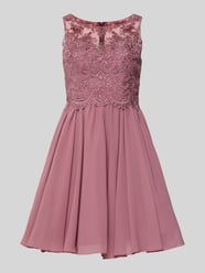Cocktailkleid aus Tüll mit Strasssteinen von Laona Pink - 23