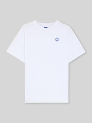 T-shirt o kroju relaxed fit z czystej bawełny model „VINTAGE TEE_B_1” od HUGO Blue - 5