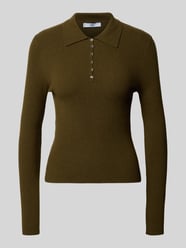 Slim Fit Strickshirt mit Woll-Anteil Modell 'TWENTIES' von MANGO - 20