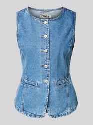 Shaped Fit Jeansweste aus reiner Baumwolle Modell 'GIULINA' von Only - 15