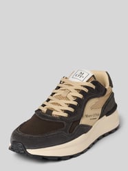Lage sneakers van rundersuède van Marc O'Polo Beige - 1