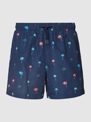 Badehose mit Allover-Print von MCNEAL Blau - 40