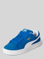 Sneaker mit Label-Details Modell 'Suede' von Puma Blau - 29