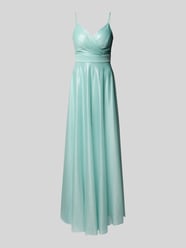 Sukienka wieczorowa w stylu kopertowym od TROYDEN COLLECTION - 37