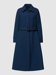 Mantel mit Taillengürtel Modell 'QUINCY' von Weekend Max Mara Blau - 27