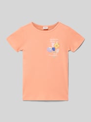 T-shirt o kroju regular fit z czystej bawełny od s.Oliver RED LABEL - 29