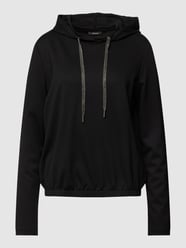 Hoodie mit Stretch-Anteil von Opus Schwarz - 32