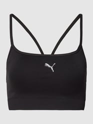 Biustonosz sportowy z nadrukiem z logo model ‘Low Impact Studio’ od PUMA PERFORMANCE - 14