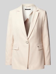 Blazer mit Knopfverschluss von comma Beige - 7