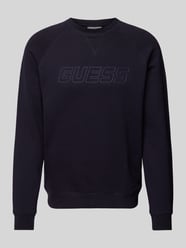 Sweatshirt mit Label-Print Modell 'NEW ALDWIN' von Guess Activewear - 2