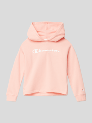 Sweatshirt mit Label-Schriftzug von CHAMPION Orange - 29
