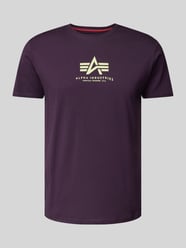 T-shirt met labelprint van Alpha Industries - 37