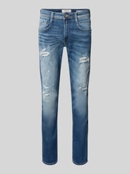 Slim Fit Jeans im Used-Look Modell 'Anbass' von Replay - 25