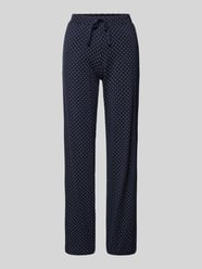 Pyjama-Hose mit Blockstreifen von Schiesser Blau - 9