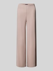 Wide Fit Stoffhose mit Nahtreißverschluss von Vera Mont Beige - 37