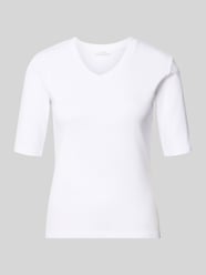 T-Shirt mit V-Ausschnitt von Christian Berg Woman - 32
