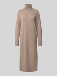 Sukienka z golfem z dzianiny z domieszką kaszmiru od Gant - 26