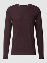 Longsleeve mit Brusttasche von s.Oliver RED LABEL Bordeaux - 43