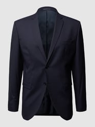 2-Knopf-Sakko mit Stretch-Anteil von Selected Homme Blau - 38