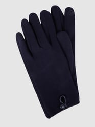 Handschuhe aus Fleece von EEM Blau - 47