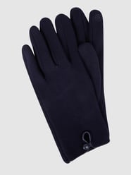 Handschuhe aus Fleece von EEM Blau - 12