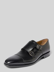 Halbschuhe mit Zierschnallen Modell 'Liam' von Henry Stevens - 14