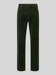 Corduroy broek met steekzakken van Christian Berg Men Groen - 2