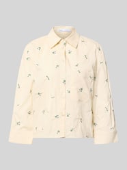 Regular Fit Bluse mit Stitchings Modell 'LOVELY' von MANGO - 34