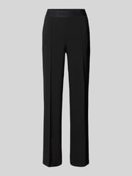 Stoffen broek met bandplooien, model 'AVA' van Cambio - 18