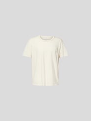 T-Shirt mit Rundhalsausschnitt von Les Tien Beige - 10