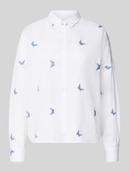 Regular fit Blouse met Stitchings Model 'LUCY' van 0039 Italy - 16
