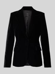 Regular Fit Blazer mit Reverskragen Modell 'COMBI' von Mango Schwarz - 24