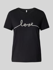 Regular fit T-shirt van puur katoen, model 'KAMI' van Vero Moda - 31