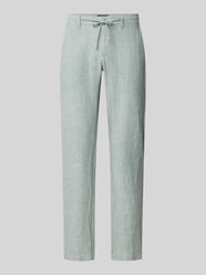 Spodnie z lnu o kroju regular fit z czystego lnu od MCNEAL - 34