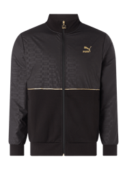 Sweatjacke mit Kontrasteinsatz Modell 'Luxe' von PUMA PERFORMANCE Schwarz - 31