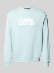 Bluza z nadrukiem z logo od Karl Lagerfeld - 38