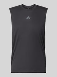 Top sportowy o kroju regular fit z nadrukiem z logo od adidas Training - 1