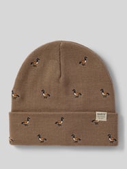 Beanie mit Label-Detail Modell 'VINSON' von Barts Beige - 35