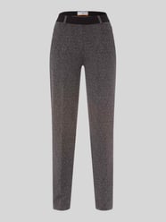 Slim fit broek van materiaalmix met viscose van Raphaela By Brax - 10