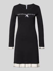 Nachthemd met statementstitching, model 'Wohlfühl-Moment' van LOUIS & LOUISA - 17