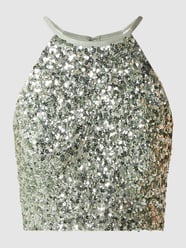Crop Top mit Pailletten  von MAYA DELUXE Grün - 15