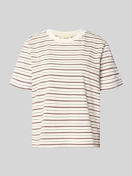 Boxy fit T-shirt van pure Katoen Model 'ESSENTIAL' van Selected Bordeaux - 31