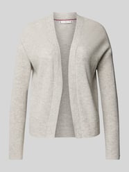 Cardigan mit geripptem Abschluss von Tommy Hilfiger Grau - 33