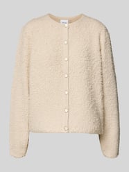 Kurtka z dzianiny z okrągłym dekoltem model ‘PAZA’ od Vila - 20