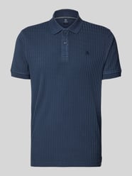 koszulka polo o kroju slim fit z wyhaftowanym logo od LERROS - 45