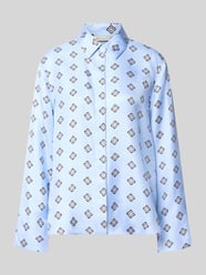 relaxed fit blouse met lange mouwen van pure zijde model 'DISCO' van MM by Max Mara - 48