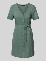 Loose Fit Minikleid aus Viskose-Leinen-Mix Modell 'MYMILO' von Vero Moda - 1
