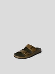 Pantoletten aus Leder von Officine Creative Braun - 23
